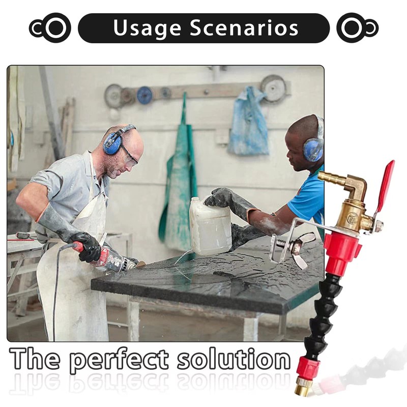 Cutting Machine Misting System Water Sprayer Adjustable Dust Remover Nozzle