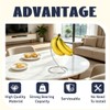 MEETOZ Banana Holder Stand, Modern Banana Hanger Hook, Banana Rack