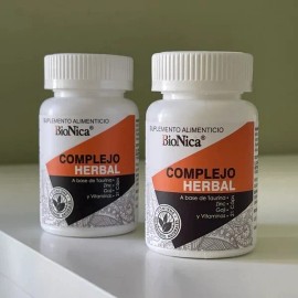 Binica Complejo Herbal 21 Cpsulas 2 Pack Sin Sabor Frutos Rojos                                                                                       