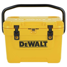 DEWALT DXC10QT Roto Molded Cooler, 10 Quart, DeWalt Yellow