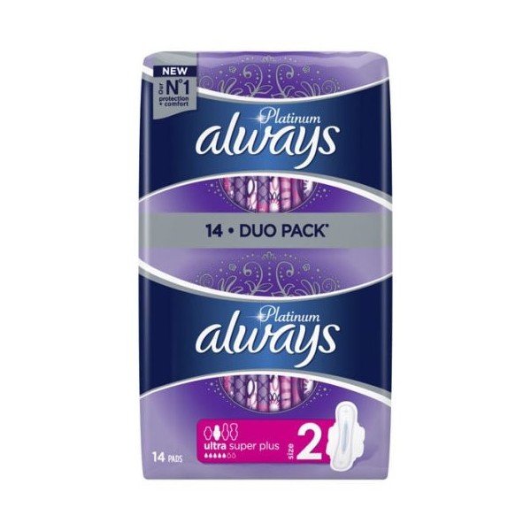 Always Promo Platinum Ultra Super Plus Sanitary Napkins No. 2