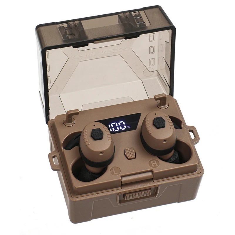 Bluetooth Electronic Shooting Earbuds for Range Use – Rechargeable In-Ear