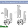 Litensh Security Mailbox Lock with Different Keys, 25mm Letter Post