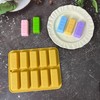 Gold Bar Silicone Mold, 10-Cavity Design, 2-Pack Baking Molds for