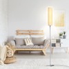 Dodocool LED Floor Lamp for Living Room w/Fabric Lamp Shade