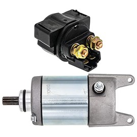 NICHE Starter Motor Solenoid Kit For Kawasaki Bayou KLF400 Prairie 400 KVF400 21163-1208 27010-0766 ATV