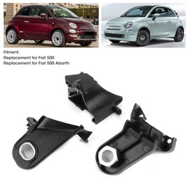 Aramox 51816682 ABS Y Metal, Soporte de Faro de Pasajero Izquierdo, Soporte de Faro, Kit de Reparación de Montaje de Faro, Reemplazo de Accesorios, Apto para 500