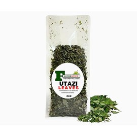 Utazi | Arokeke | Utasi Leaves 2oz | Dehydrated, Cut & Sifted.