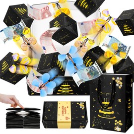 Meetory Butterfly Explosion Gift Box, Money Gift Packaging, Surprise Money Gift Packaging, Money Gifts Birthday, DIY Happy Birthday Gift Box for Your Family, Friends