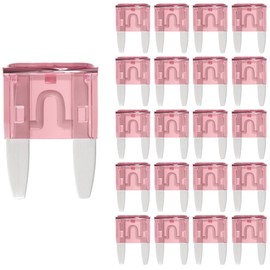 Gebildet 40A Mini Fuse 40 AMP ATM APM Blade Car Fuses 40Amp Automotive Fusibles for RV Auto Motorcycle Truck (Pack of 20Pcs)