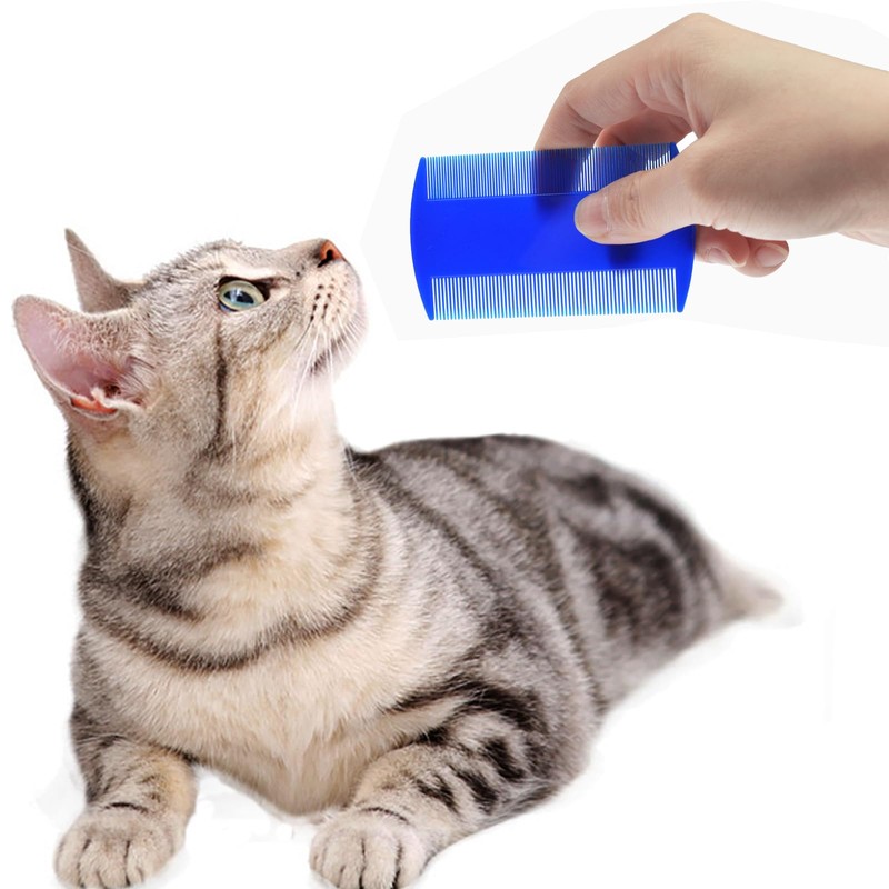 Dog Comb Flea Comb Fine Tooth Tear Stain Grooming Comb