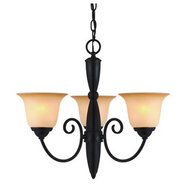 Essex 16-6072 Series 3-Light Chandelier