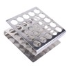 Gatuida Z-shaped Test Tube Rack Stand for Test Tubes Lab