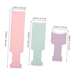 Ipetboom Hair Dye Board Highlighting Tool Set Pcs Precision Balayage Board Kit for Home and Salon Use