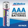 ACDelco 48-Count Triple AAA Batteries, Maximum Power Super Alkaline Battery