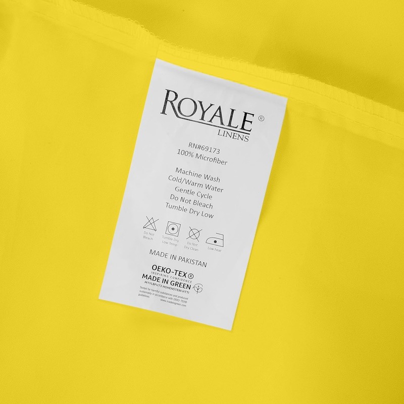 Royale Linens Fitted Sheet Queen - Ultra Soft 1800 Brushed