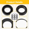 AIYOYOLIFE Pressure Washer Pump Seal 16pcs Low and High O