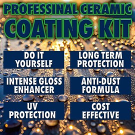 SONAX CC36 Ceramic Coating | Advanced 2-Stage Coating for Superior Gloss & Long-Lasting Protection | Water Spot, Scratch, & Environmental Contamination Resistance | Easy to Apply | 236941 | 75ml