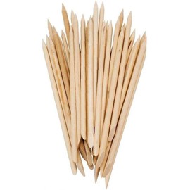 20 pcs Cuticle Pusher Nail Art Cuticle Orange Wood Sticks for Cuticle Removal Manicure Manicure Instrument Useful and Practical Cuticle Pushers