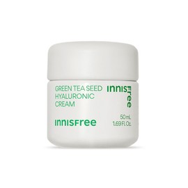 Innisfree Green Tea Seed Hyaluronic Acid Cream 50ml / 이니스프리 그린티 씨드 히알루론산 크림 50ml
