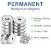 MIKEDE 10 Pack Strong Neodymium Cup Magnets, 70Lbs+ Holding Force