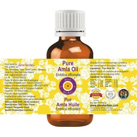 Deve Herbes Pure Amla Oil (Emblica officinalis) 10ml (0.33 oz)