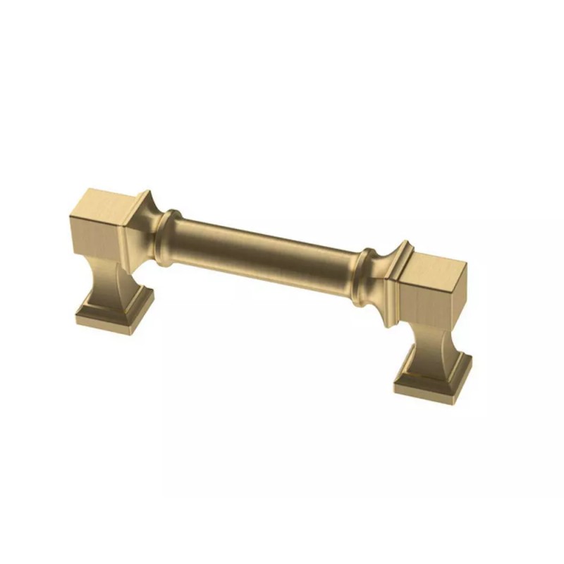 Liberty P38479C-CZ 3" Regal Square Cabinet & Drawer Pull Champagne