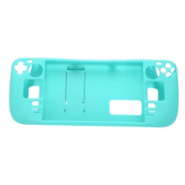Protective Case for Steam Deck, Colorful Full Cover Gaming Protective Case with Stand for Steam Deck Game Handhelds,PC Material, Gaming Handheld Case Accessory (Blue)