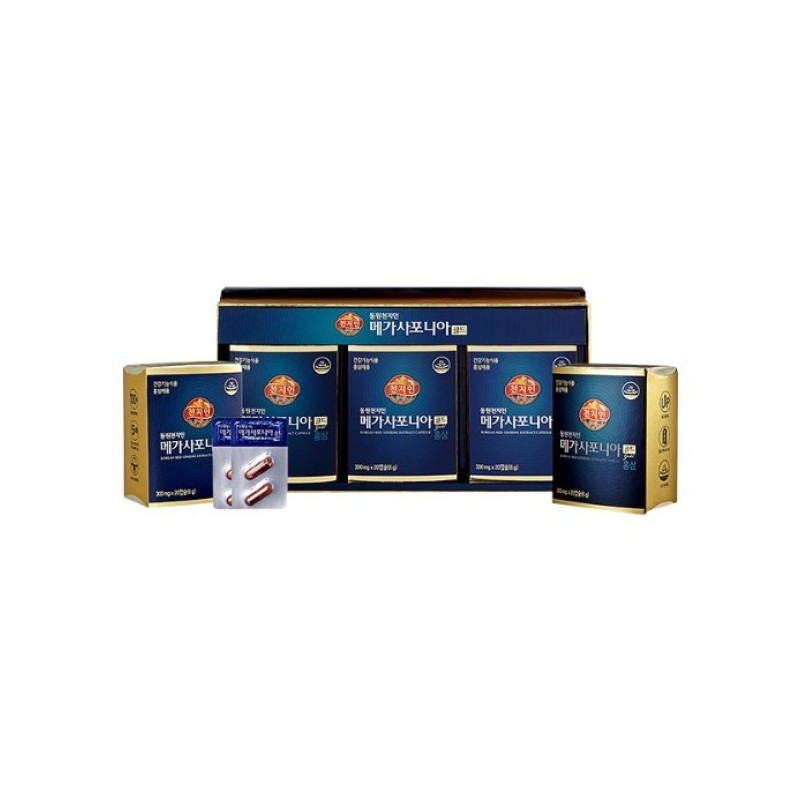 (Dongwon Cheonjiin) Mega Saponia Gold (300mgx60 capsules) / (동원천지인) 메가사포니아