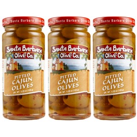 Santa Barbara 3pk Cajun Style Olives 4.25oz