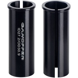 PLATT Bicycle Seat Post Shim Aluminium Alloy Tube Adapter, Seat Post Reducer Sleeve Shim Bicycle Adapter for MTB (27.2 to 33.9)