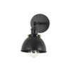 Bagkcopp Industrial Black Wall Sconces Light with Pull Chain Switch,Wall