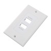 2 Ports HD Multimedia Interface 2.0 Wall Plate 4K 60Hz