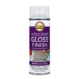 Aleene's Aleene's 26412 Spray Gloss Finish, 6 Oz Acrylic Sealer, Original Version