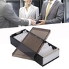 Index Card Holder, Index Card Organizer Box with High Transparent