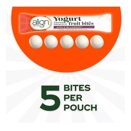 Align Probiotic, Yogurt Coated Probiotic Fruit Bites, Added Probiotic Helps Supp