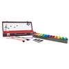 Basic Beat BB12B 12-Note Glockenspiel Kit - Colored Bells, Hard-Shell