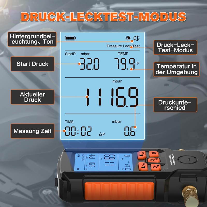 Digital Vacuum Gauge