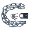 Motorcycle Security Chain, WANLIAN Bicycle Chain Locks, 6 mm Security