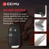 cciyu 1 X Flip Key Fob Uncut Blade (SHELL CASE)