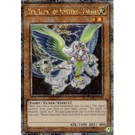 The Agent of Mystery - Earth (Quarter Century Secret Rare) - RA04-EN146 - Quarter Century Secret Rare - 1st Edition