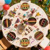 60Pcs Traditional African Tribal Paper Plates 9" Heavy Duty Paper