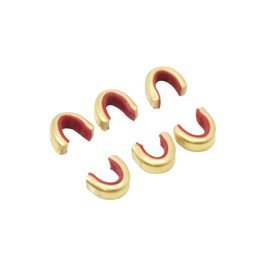 Southland Archery Supply String Nocking Points Bowstring Brass Nock Point - Made in USA - for Recurve or Compound Bows - 100/Pack (Red Cam for 16-18 Strand String)