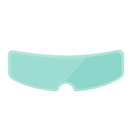 AFD Mica Antiempañante Antiniebla Universal Para Casco De Motocicleta, Visera Antilluvia De Casco, Protector De Visibilidad Resistente