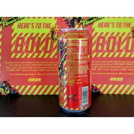 Mountain Dew Flamin Hot Limited Edition Mtn Dew 1 can 16oz