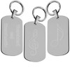 absenda Music Keyring Stainless Steel | Black Silver Gold |