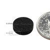 168 Pack Rok Hardware Heavy Duty 3/8" (9.5mm) Diameter Self-Adhesive