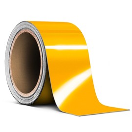 VViViD Vinyl Tape Pinstripe Gold Reflective Gloss Adhesive Automotive Film (2" x 20ft)