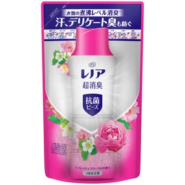 Lenor Super Deodorizing + Antibacterial Beads Refresh Floral Refill, 15.2 fl oz (430 ml)