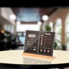 Andchi 4pcs Table Display Stand Acrylic Sign Holders, L-Shape Table